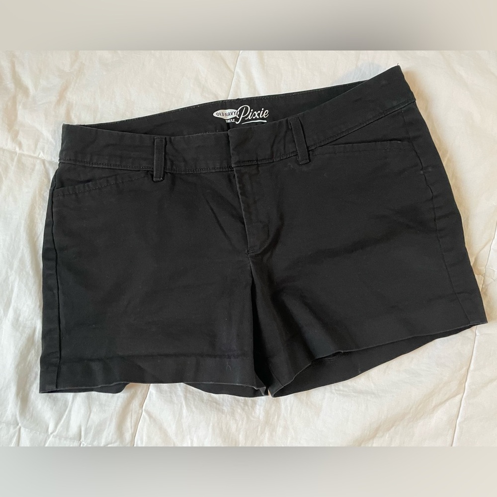 Old Navy Classic Black “Pixie” Shorts